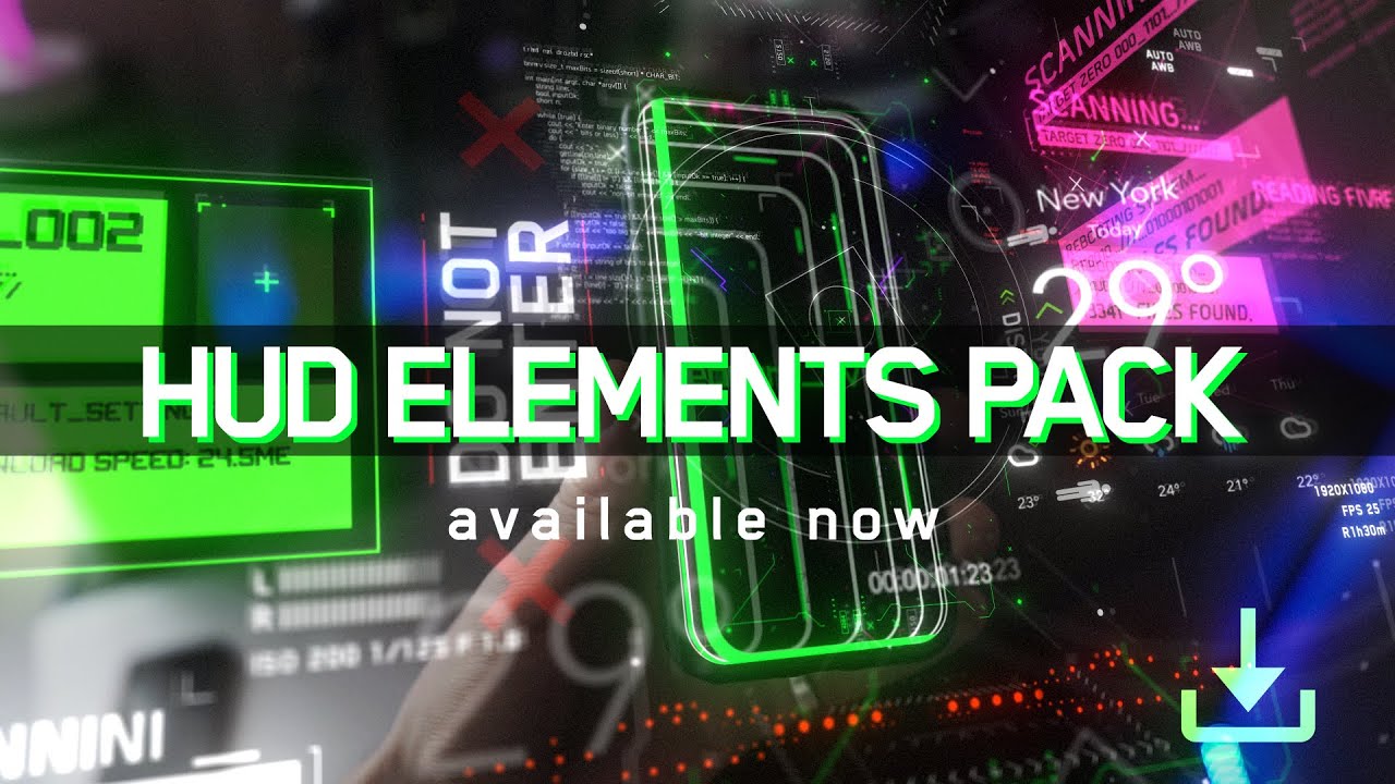 100 HUD ELEMENTS PACK by Eduard_ov