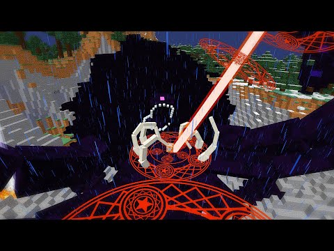 Minecraft Verse Chronicles - I killed Wither Storm with Mahou Tsukai Magic in minecraft ! #MinecraftMagic #MahouTsukaiMagic