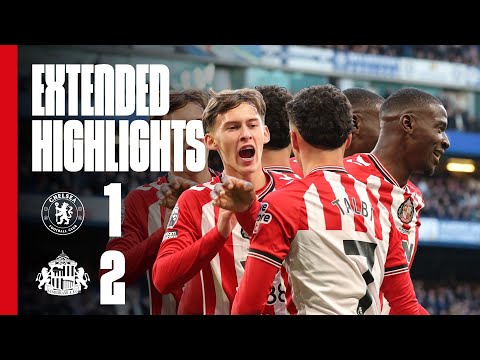Extended Premier League Highlights | Chelsea FC 1 - 2 Sunderland AFC