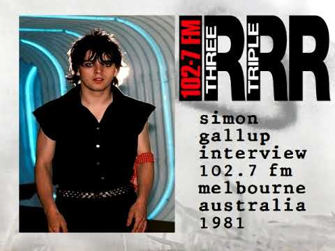 Thumbnail for The Cure - 1981 Simon Gallup Interview Triple RRR Melbourne Australia FM  #thecure by Simon Gallup