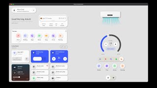 Home Automation Application Using QT QML #qml  #qt  #qtcreator #qtlearn
