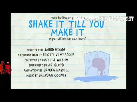 #cartoon #youngbloodtv #pencilmation SHAKE IT TILL YOU MAKE IT