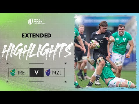 FLAWLESS New Zealand | Ireland v New Zealand | World Rugby U20 Championship 2024 Extended Highlights