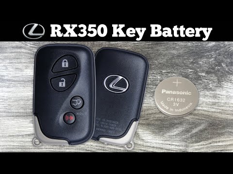 How To Replace 2010 - 2015 Lexus RX350 Remote Fob Key Battery - RX 350 Replacement Change Tutorial