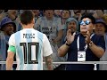 Maradona will never forget Messi's performance in this match