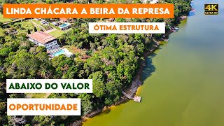 CHÁCARA na BEIRA DA REPRESA, 8.000m²  IBIUNA/SP