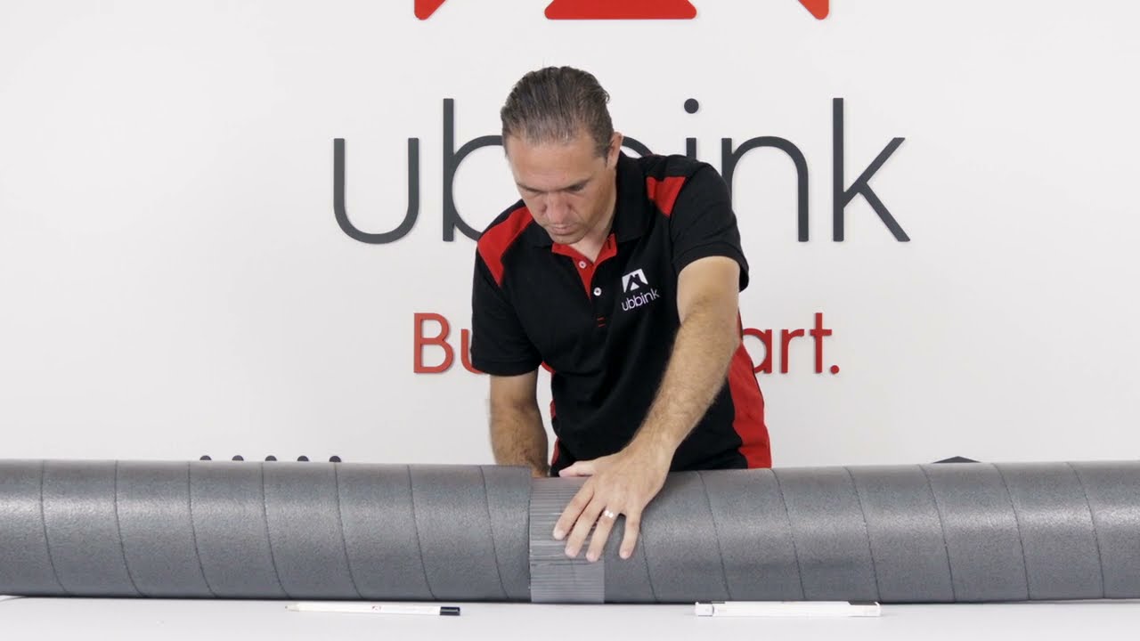 Hoe een Ubbink Aerfoam verlengbuis inkorten