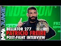 Patricio Freire If A J McKee Wants A Trilogy Fight It Has To Be At Featherweight Bellator 277