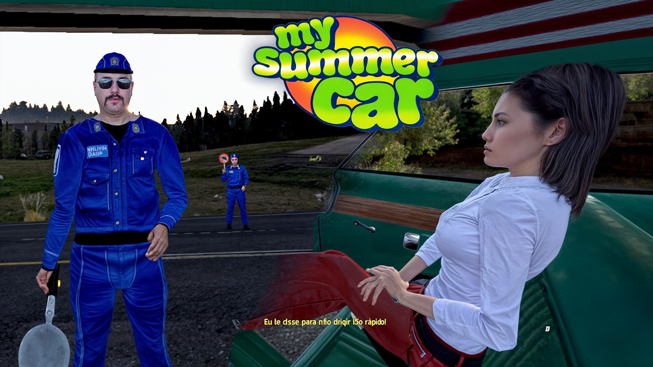 FUREI A BLITZ COM O CARRO DO MECÂNICO! (E levei a Suski junto) - My Summer Car NOVA ERA #126
