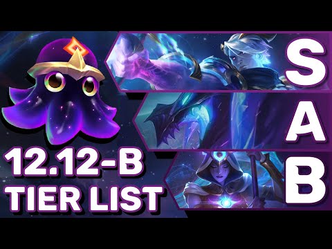 My Strategy & Tierlist For Climbing Patch 12.12-B | TFT Guide Teamfight Tactics