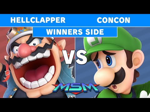 MSM 222 - Hellclapper (Wario) Vs SS | Concon (Luigi) Winners Pools - Smash Ultimate