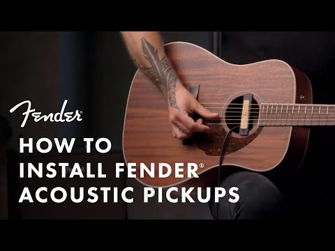Fender Mesquite Humbucking Acoustic Soundhole Pickup imagen 9