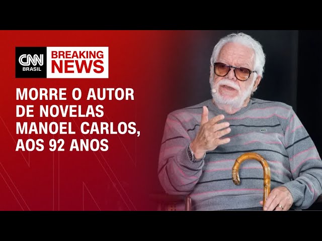 Morre autor de novelas Manoel Carlos, aos 92 anos | CNN PRIME TIME