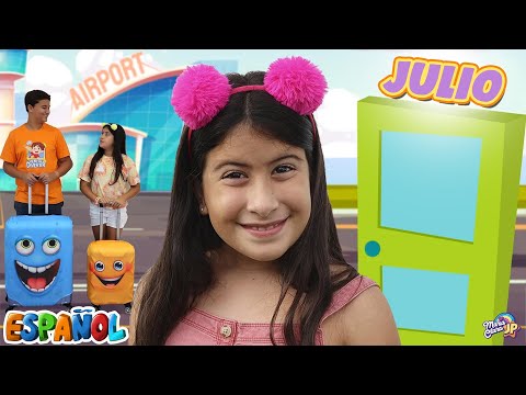 Maria Clara aprende los meses del año y cómo usar el calendario