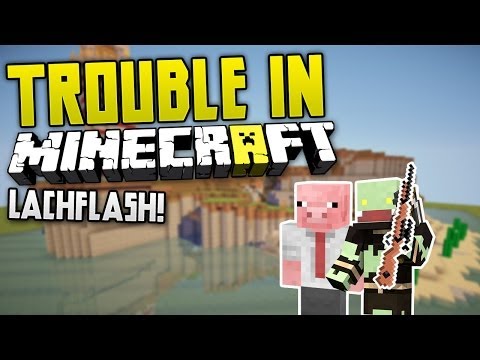 TROUBLE IN Minecraft auf öffentlichem Server mit Malte! | ungespielt