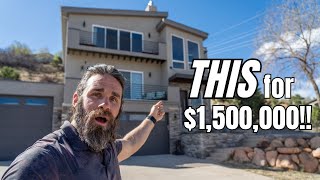 Inside $1,500,000 MASSIVE Colorado Springs Custom Homes!