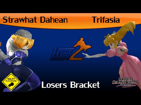 HST2 - Strawhat Dahean (Sheik) vs Trifasia (Peach) - Melee Losers Bracket