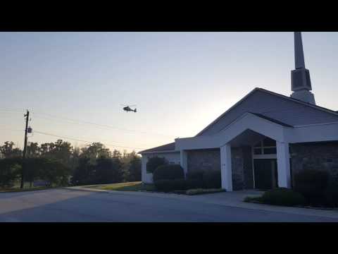 Med Flight Landing For Burn Vic