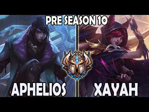 SKT Teddy Aphelios vs Xayah [ ADC ] Lol Challenger Korea
