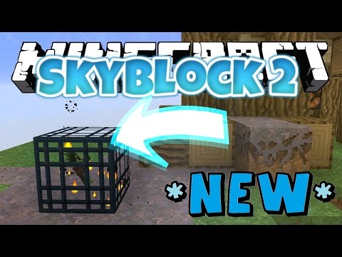 EPIC NEW ZOMBIE VILLAGER SPAWNER !!! | Minecraft SKYBLOCK 2.0 BETA #2 w/ Riverrain123