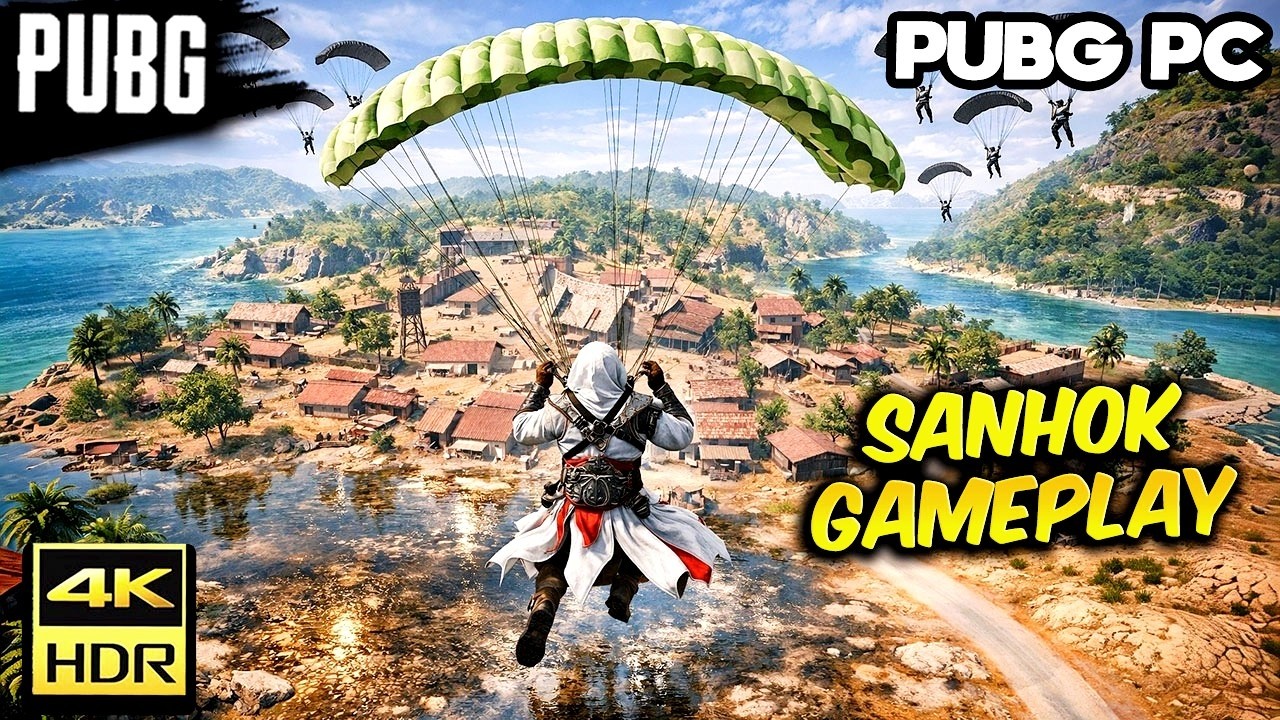 PUBG PC SANHOK el MEJOR MAPA BRO... 🥰 Gracias al MAXIMO ULTRA REALISTAS