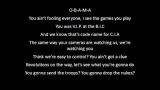 Lowkey Ft. Black The Ripper &amp; M-1 - Obama Nation (Part 2) LYRICS