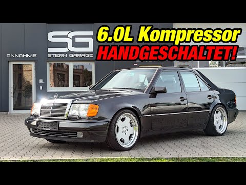 Handschaltung im W124 6.0L Kompressor