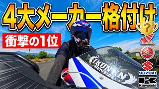 第32話 バイク乗りが選ぶNo.1メーカーはどこ？4大メーカーの真実と意外な1位