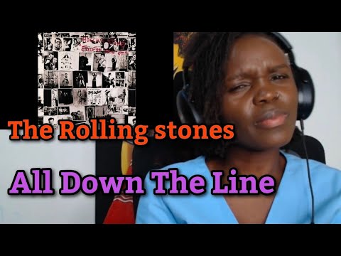 AFRICAN GIRL FIRST TIME HEARING The Rolling Stones - All Down The Line 