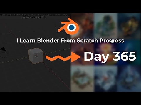 I Learn Blender From Scratch - 365 Days Progress