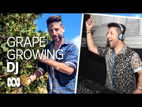Part-time grape grower, full-time DJ Andrew Sarakinis keeps family farming alive 🍇 | ABC Australia