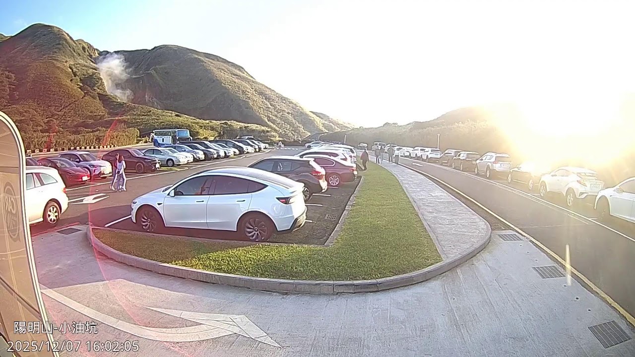 陽明山小油坑停車場