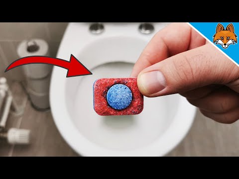 Wirf einen Geschirrspültab in deine Toilette und STAUNE WAS PASSIERT 💥