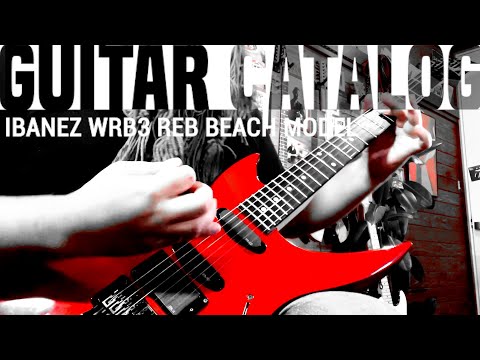 【Rare Made in Japan Guitars】Ibanez WRB3  Candy Apple Reb Beach Model