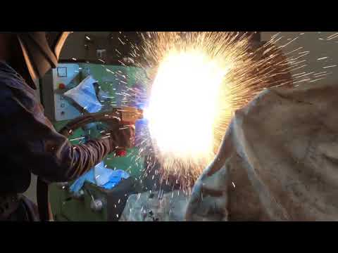 Metalizacja łukowa bębna ciągalniczego. Twardość powłoki 54-57HRC