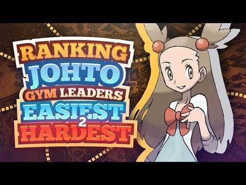 Ranking all the Johto Gym Leaders from Easiest to Hardest