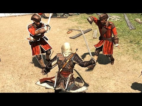 Assassin's Creed 4 Black Flag Rampage Stealth & Combat