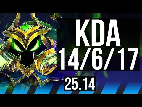 VEIGAR vs SYNDRA (MID) | 61k DMG, 14/6/17, Dominating | VN Challenger | 25.14
