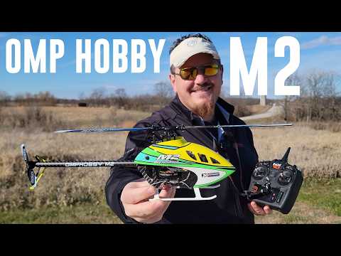 OMP Hobby - M2 V3 Pro - 3D Heli - Maiden Flights + Unbox & Radio Setup + Dam Gift Shop Sneak Peak