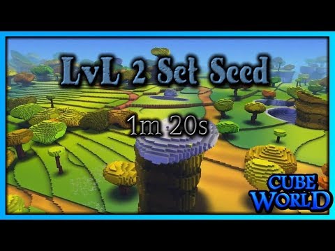 (2nd Place) Cube World [LvL 2 - Glitchless] Speedrun 1:20