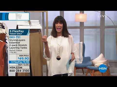 HSN | MarlaWynne Layers Fashions 09.16.2018 - 01 PM