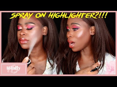 Spray on Highlighter?!!! What is this Sorcery?!!! SEPHORA COLLECTION Perfection Mist Nude Glow