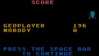 Atari 800 Game: Scrambled Letters (1980 Educational Activities)