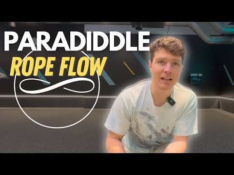 Beginners Rope Flow | The Paradiddle Pattern 🥁
