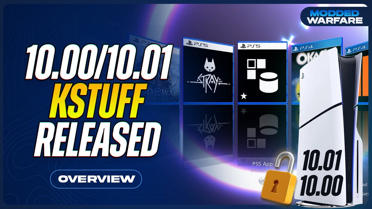 We can now Jailbreak PS5 10.00 & 10.01 with Full Kstuff Support!