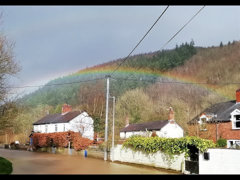 Knighton floods return 23/02/2020
