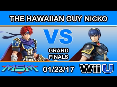 MSM 82 - CLG | The Hawaiian Guy (Roy) Vs. FAD | Nicko (Marth) Grand Finals - Smash Wii U