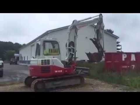 2010 Takeuchi TB180 FR 18,000 Lb. Excavator Being Sold at Auction 8-20-15