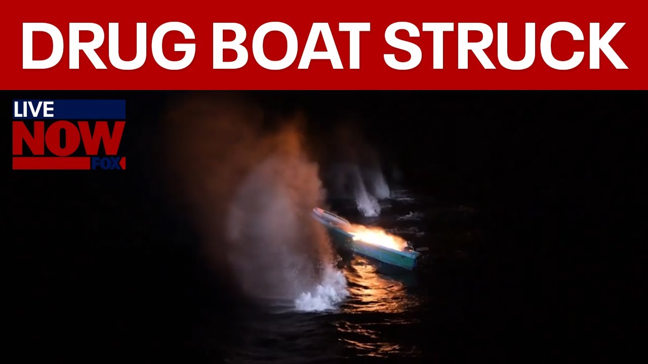 VIDEO: US destroys suspected drug boat carrying cocaine