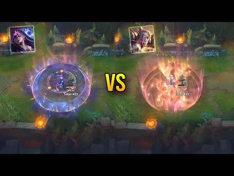 Prestige Dark Star Diana vs Prestige Battle Queen Diana - Skin Comparison - League of Legends